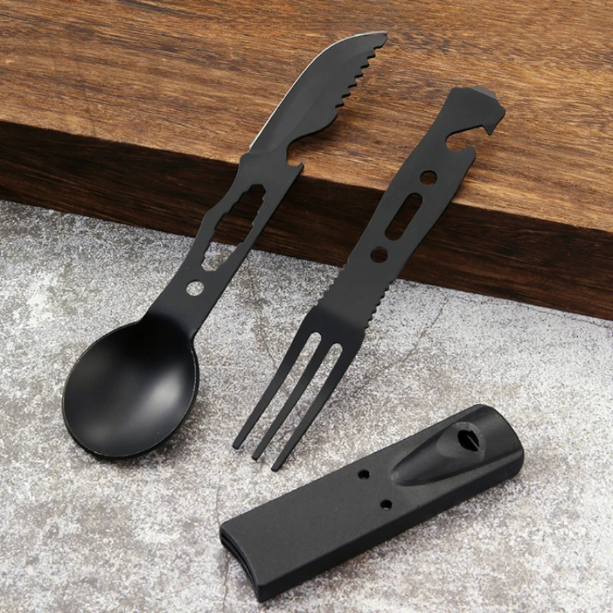Camping Cooking Knife Set - Outdoor Set Multi functional Camping Knives