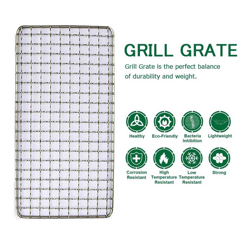 YOMEEI 2Pcs Stainless Steel BB - đánh giá và giá Camping Cooking Mesh