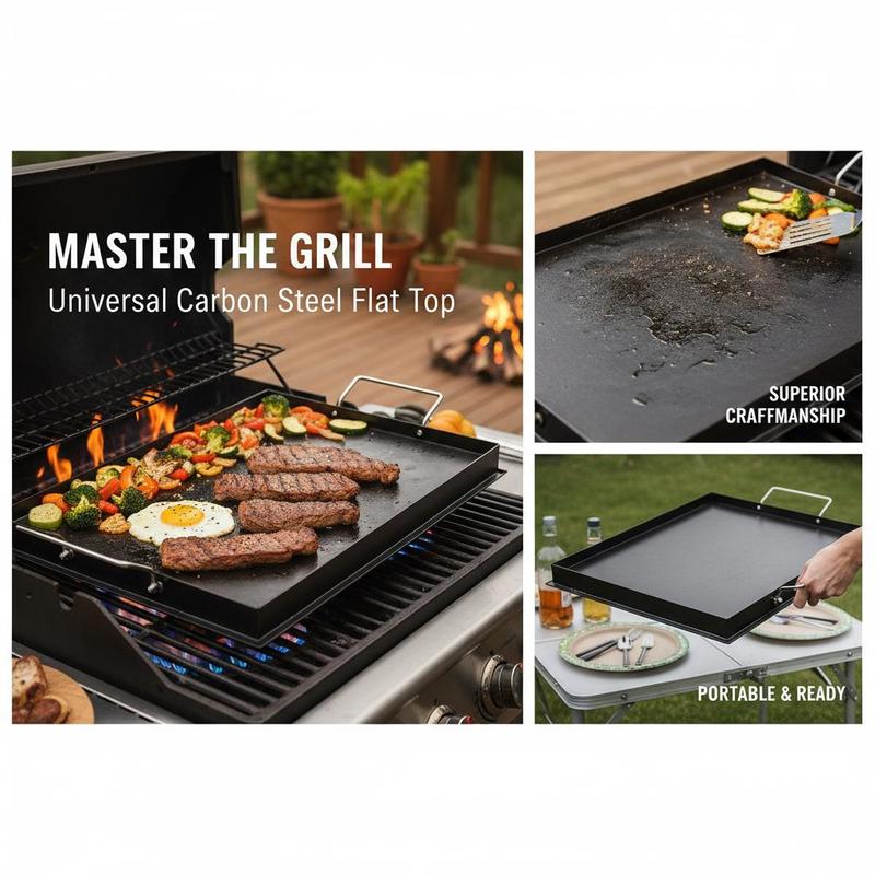 Universal Flat Top Griddle 24x - đánh giá và giá Camping Cooking Flat Top