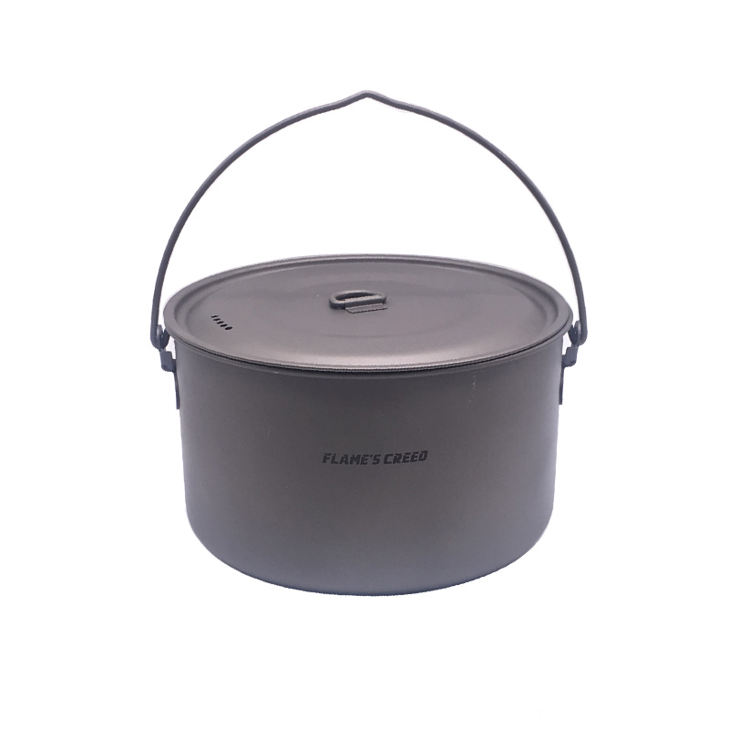 FLAME'S CREED 1100ml 1950ml Ul - đánh giá và giá Camping Cooking Set Stainless Steel