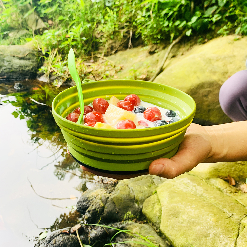 Outdoor Camping Folding Pot, S - đánh giá và giá Camping Outdoor Cooking Set