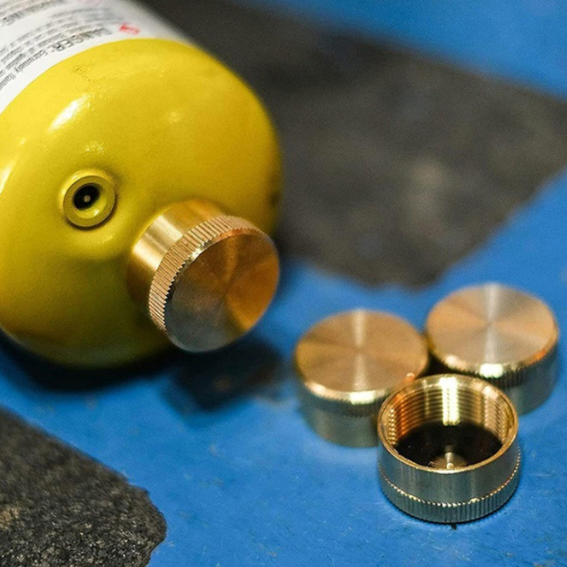 New！Brass Refill Cap 1 LB Prop - đánh giá và giá Camping Cooking Propane