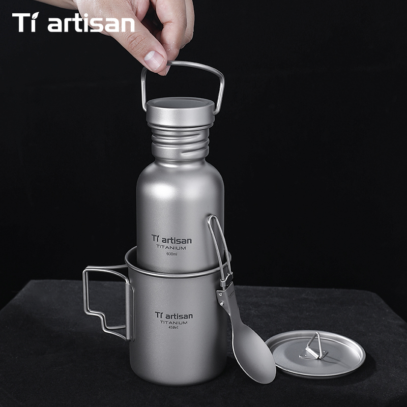 Tiartisan Titanium Cookware 3- - đánh giá và giá Camping Cooking Mesh