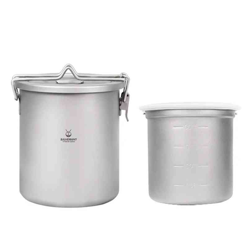 Silverant Camping Titanium Pot - đánh giá và giá Camping Cooking Mesh