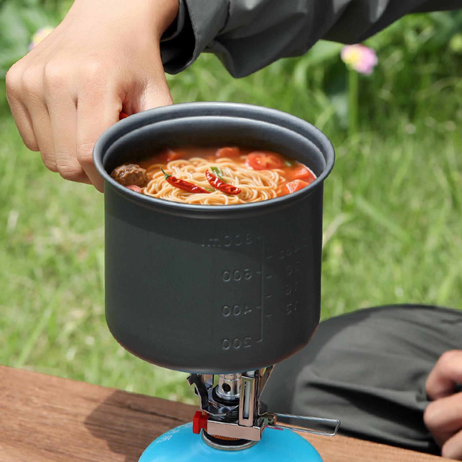 Portable Camping Cookware Set  - đánh giá và giá Camping Cooking Knife Set