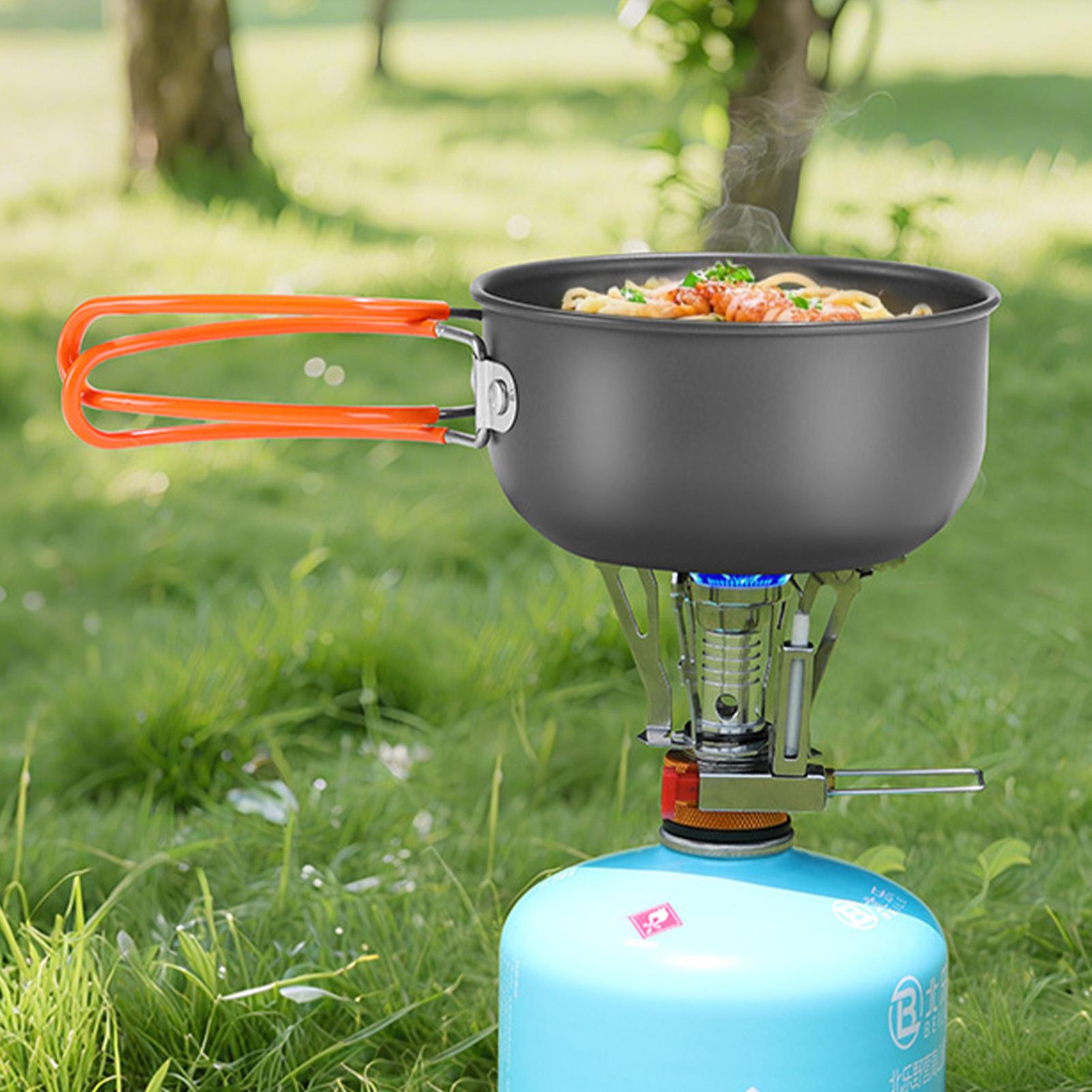 Portable Camping Cookware Set  - đánh giá và giá Camping Cooking Knife Set