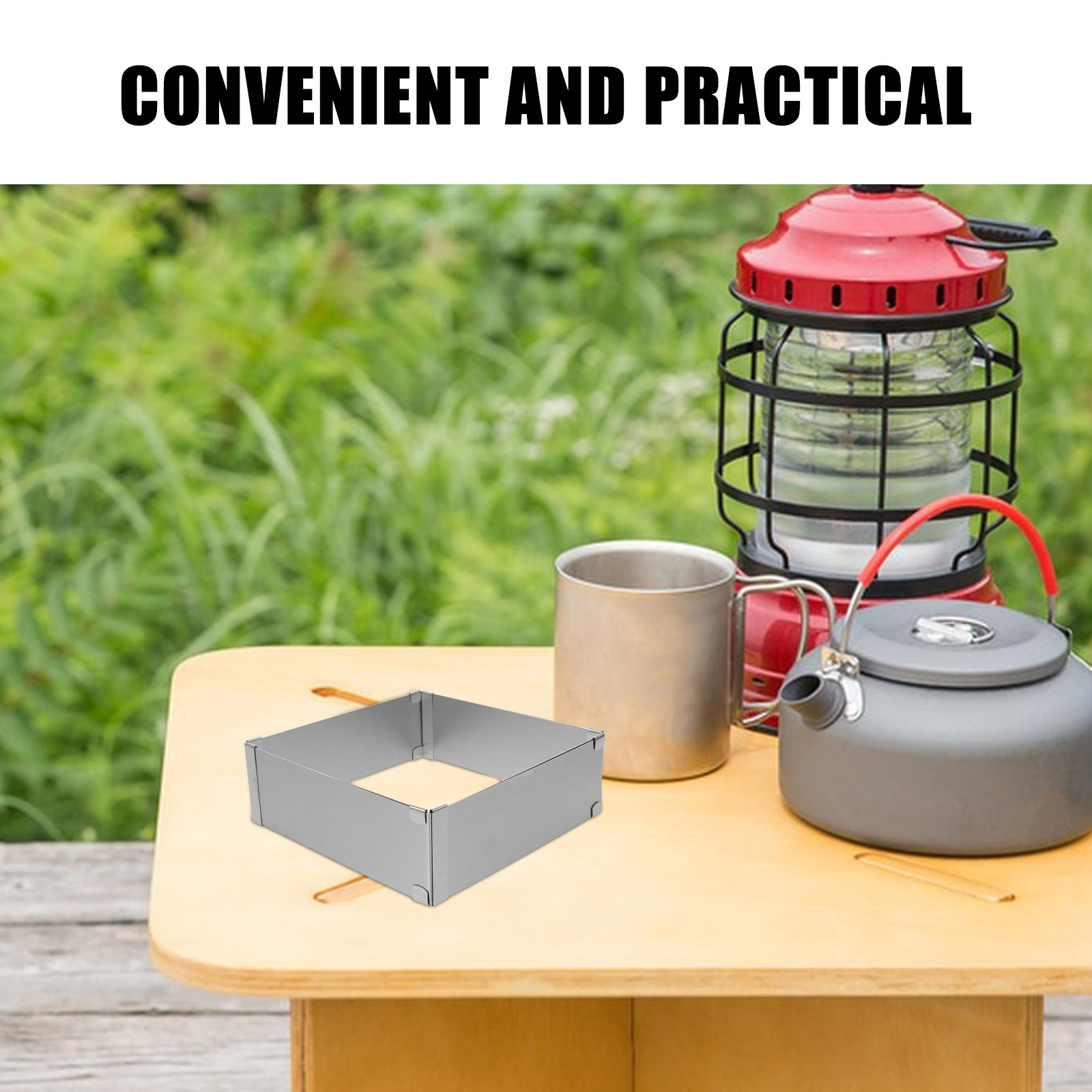Camping Stove Wind Guard Stain - đánh giá và giá Camping Cooking Wind Blocker