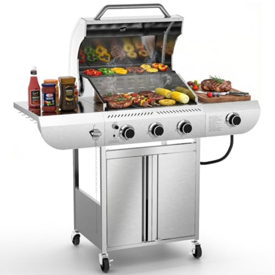 Portable Propane Griddle Table - đánh giá và giá Camping Cooking Flat Top