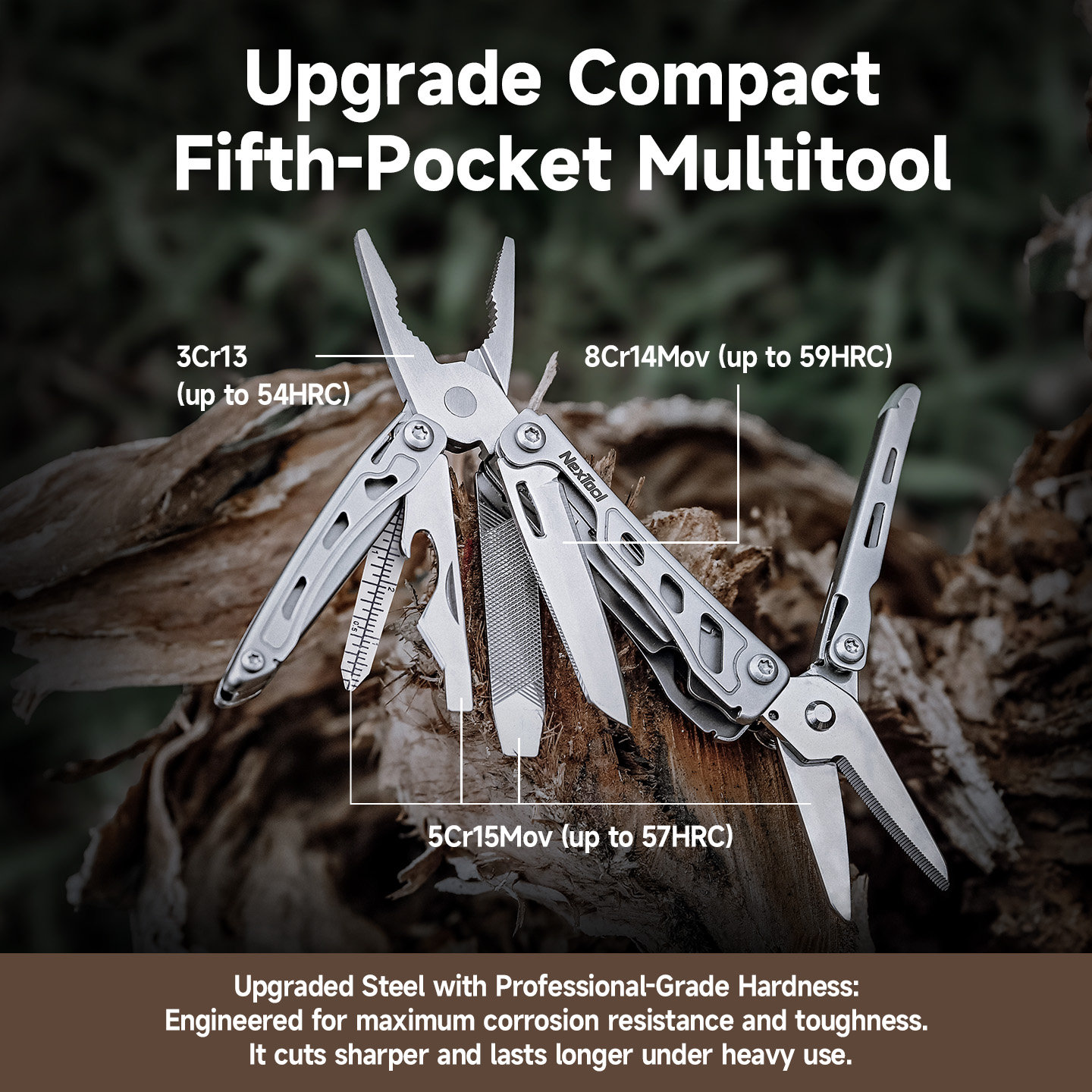 NexTool Mini Flagship F12 Mult - đánh giá và giá Camping Cooking Knife Set