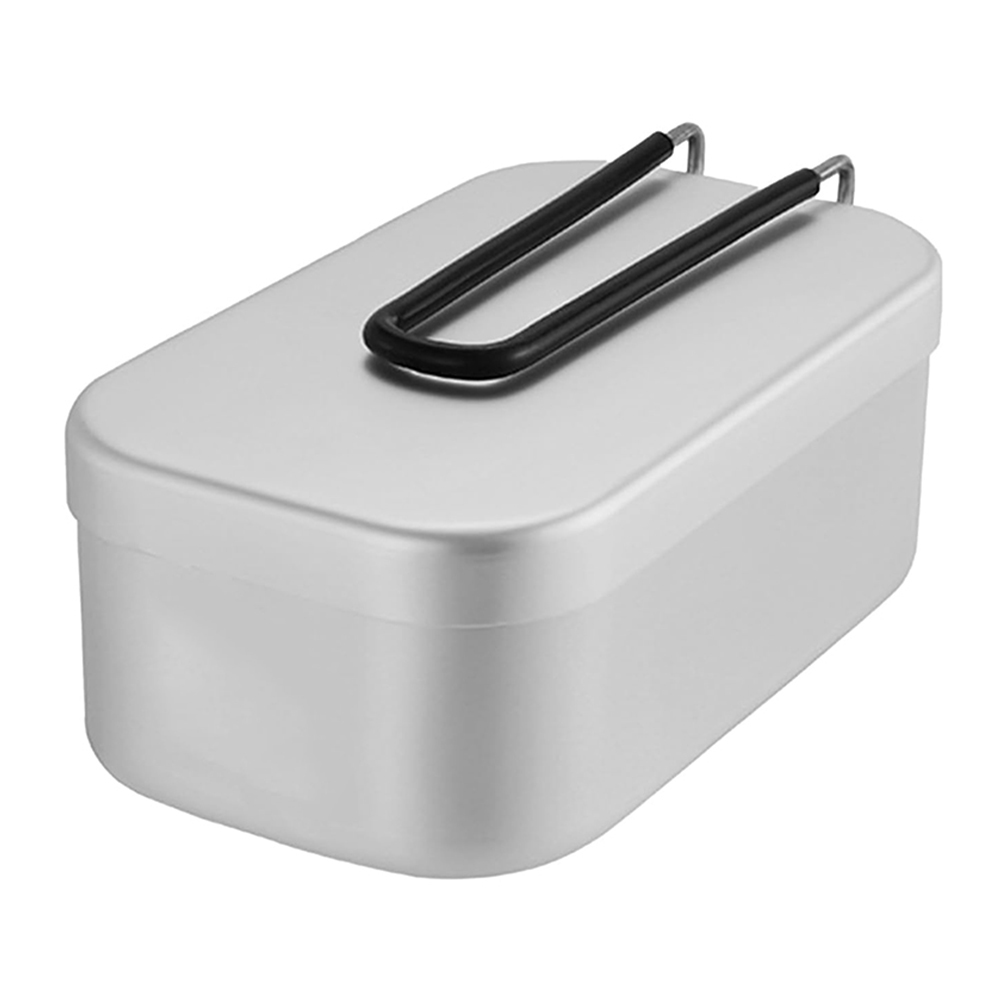 800ML Aluminum Lunch Boxes Out - đánh giá và giá Camping Outdoor Cooking Set