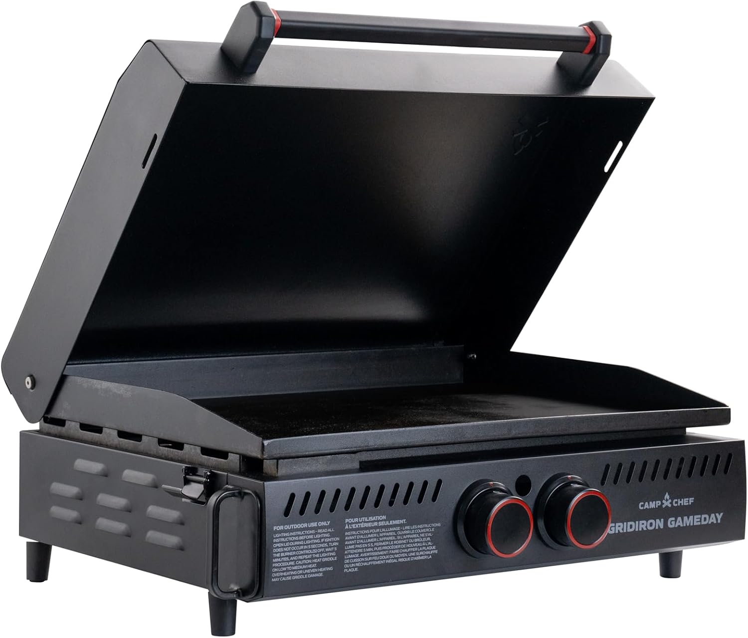24-Inch Portable Propane Flat  - đánh giá và giá Camping Cooking Flat Top