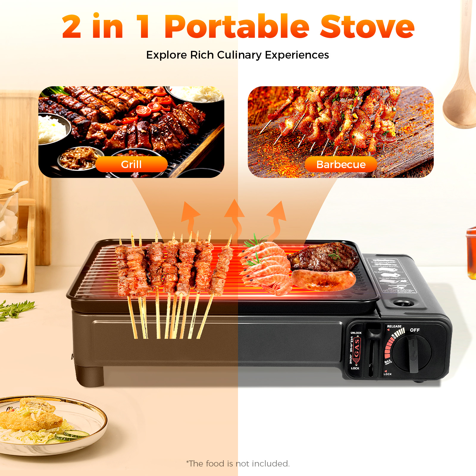 BYMAOCAR Butane Grill with Gri - đánh giá và giá Camping Cooking Mesh