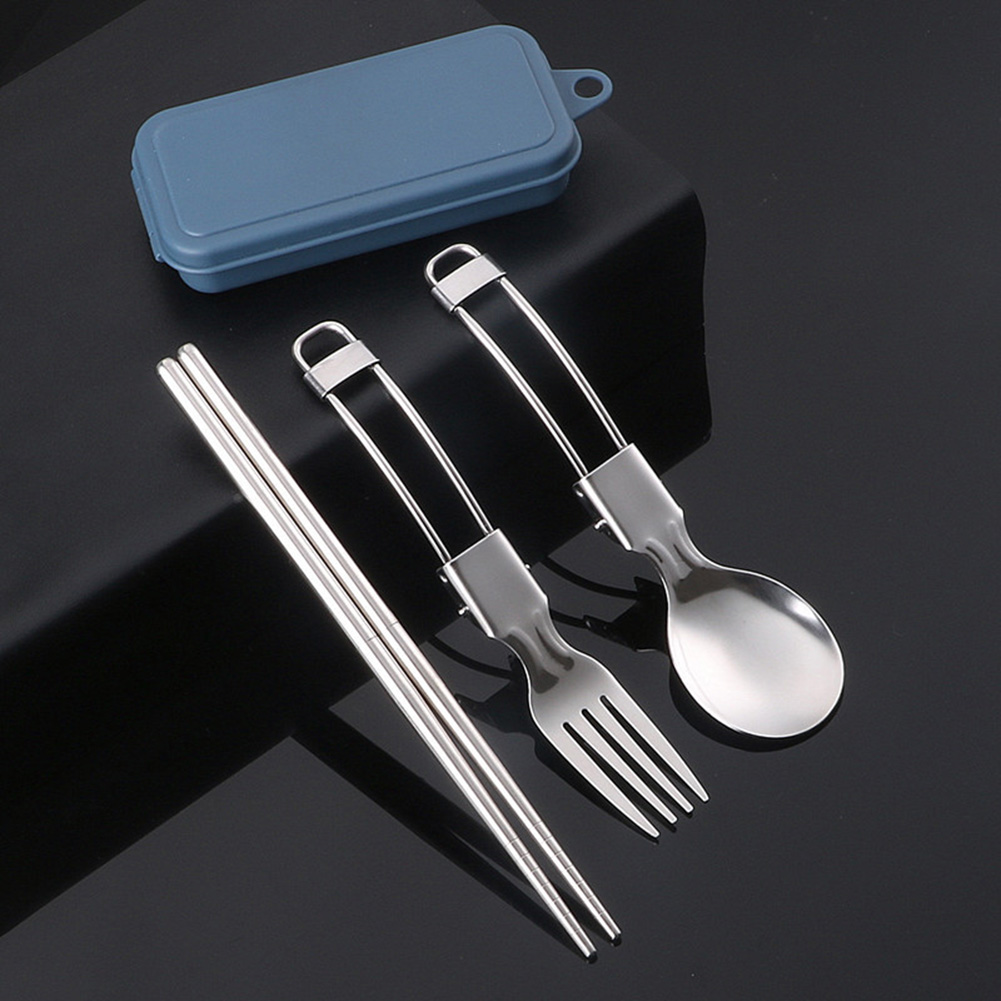 Picnic Cutlery Camping Utensil - đánh giá và giá Camping Cooking Set Stainless Steel