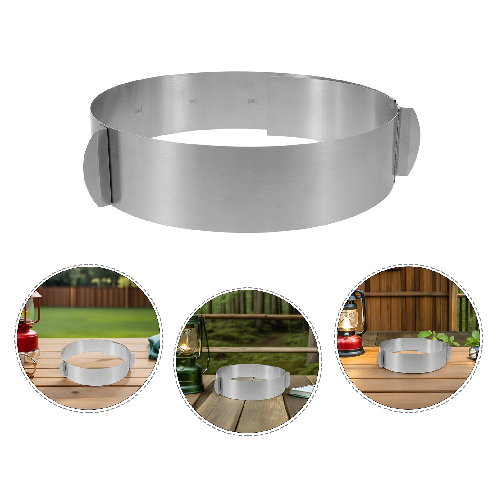Adjustable Camping Stove Winds - đánh giá và giá Camping Cooking Wind Blocker