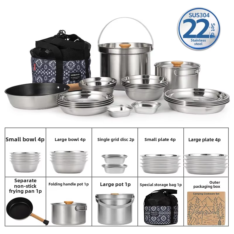 NOBANA Newest Outdoor Stainles - đánh giá và giá Camping Cooking Mesh