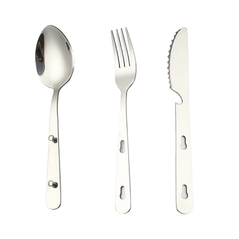 3pcs/set Outdoor Portable Stai - đánh giá và giá Camping Cooking Knife Set