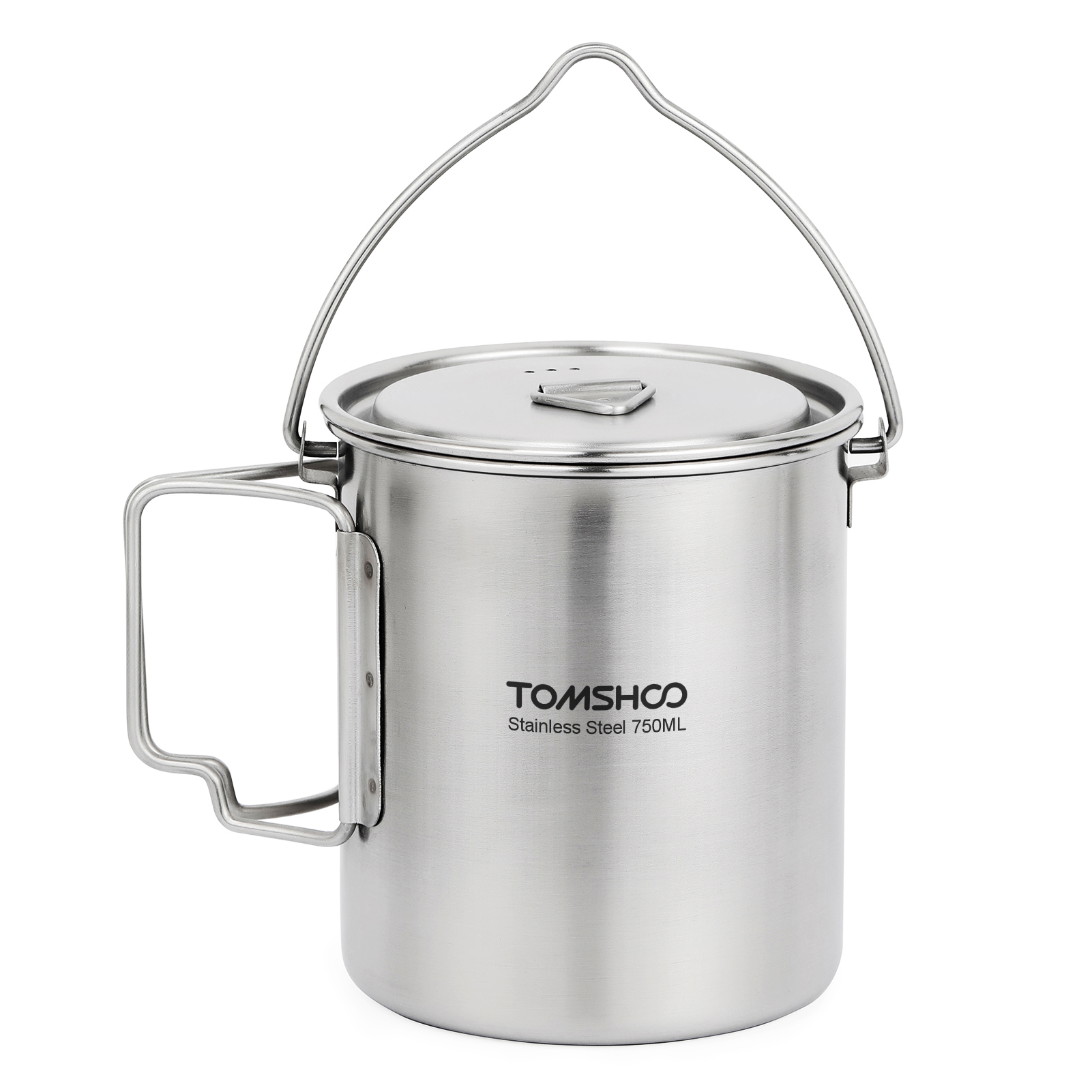 TOMSHOO 750ml Stainless Steel  - đánh giá và giá Camping Cooking Mesh
