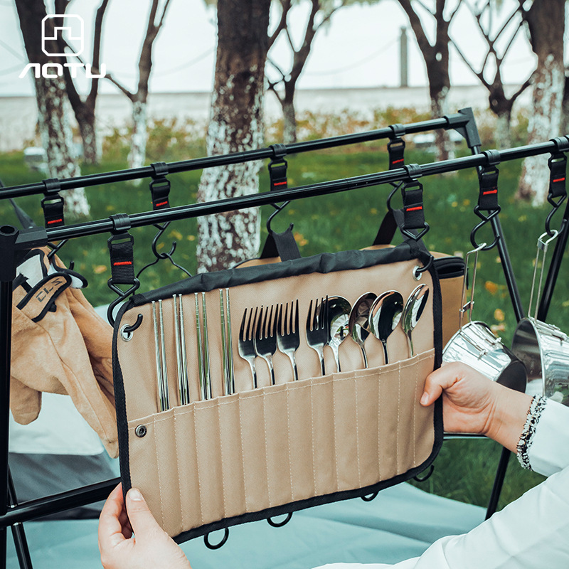 Oxford Cloth Camping Utensil S - đánh giá và giá Camping Cooking Knife Set