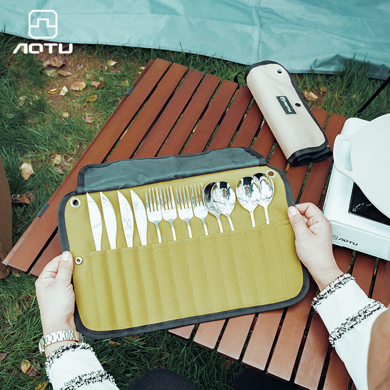 Oxford Cloth Camping Utensil S - đánh giá và giá Camping Cooking Knife Set