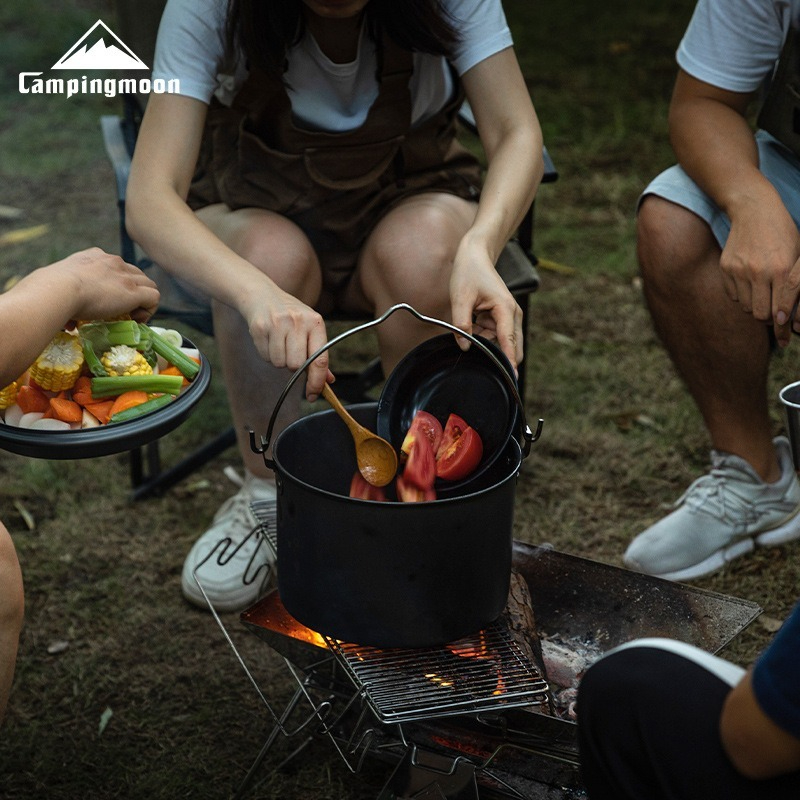 MC-220 Aluminum Alloy Cooking  - đánh giá và giá Camping Outdoor Cooking Set