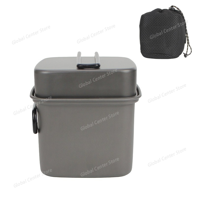 Camping Cookware Mess Kit Prac - đánh giá và giá Camping Cooking Mess Kit