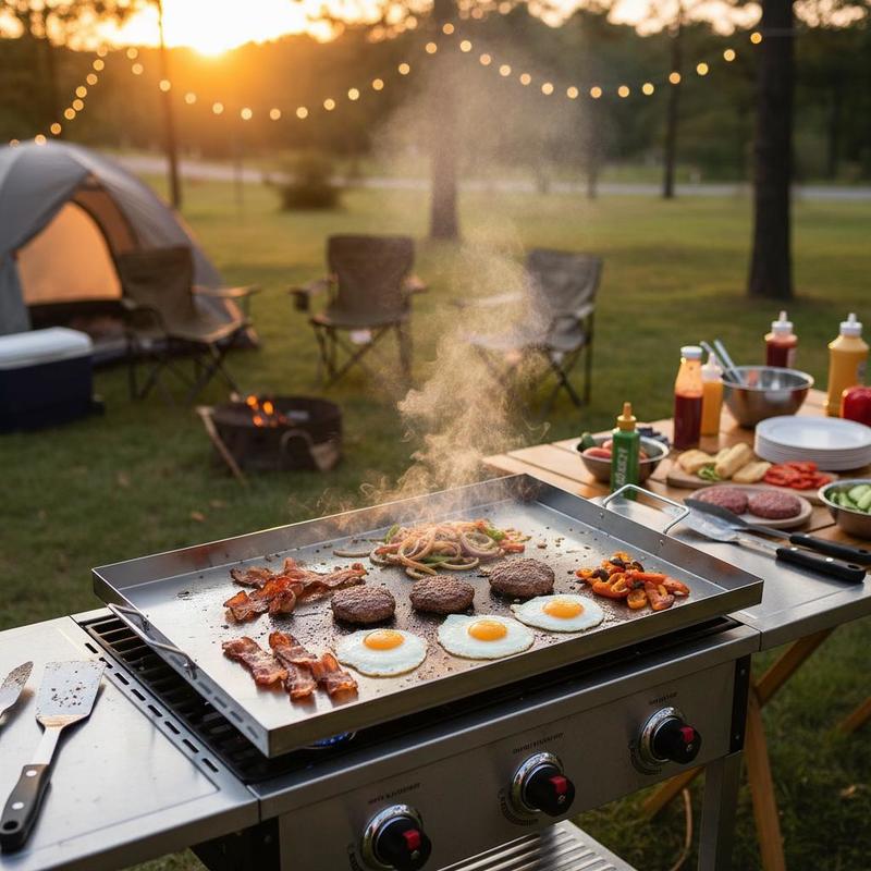 Universal Flat Top Rectangular - đánh giá và giá Camping Cooking Flat Top