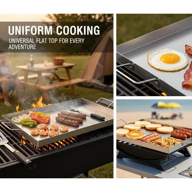 Universal Flat Top Rectangular - đánh giá và giá Camping Cooking Flat Top