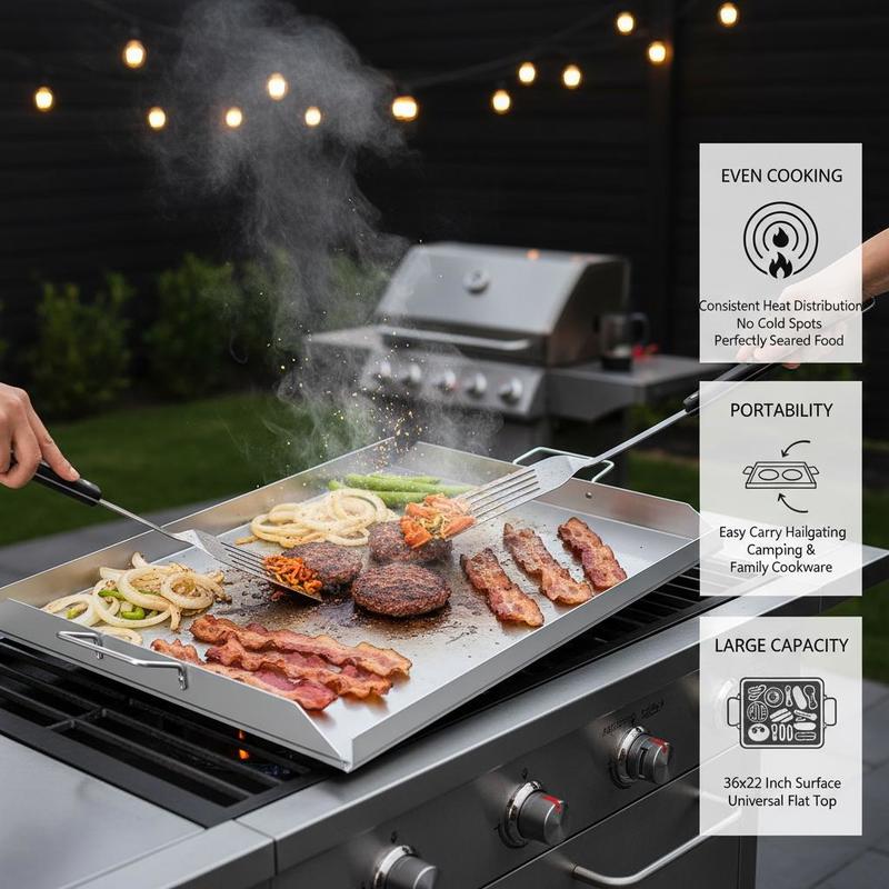 Universal Flat Top Rectangular - đánh giá và giá Camping Cooking Flat Top