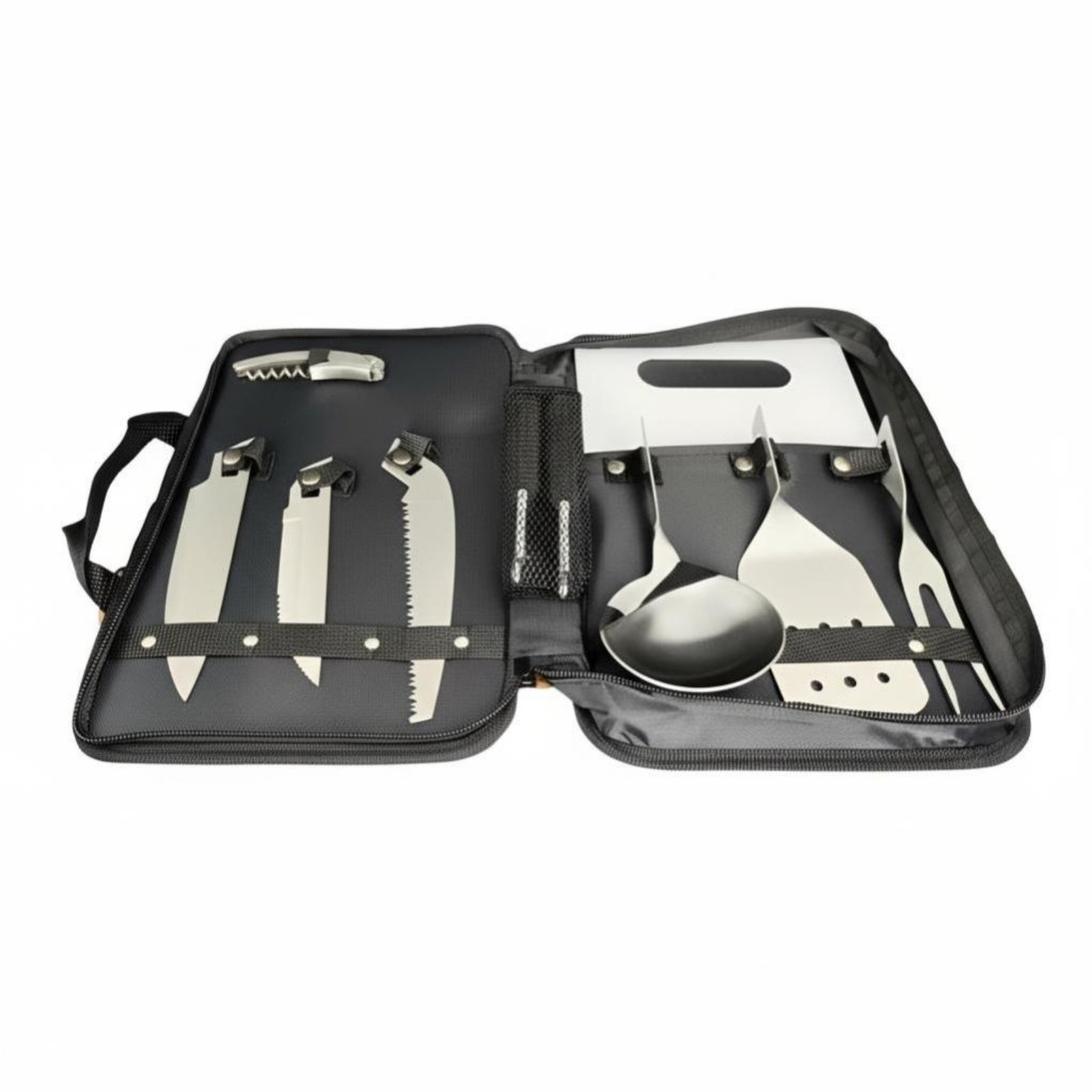 Outdoor Cooking Utensil Set, P - đánh giá và giá Camping Cooking Knife Set