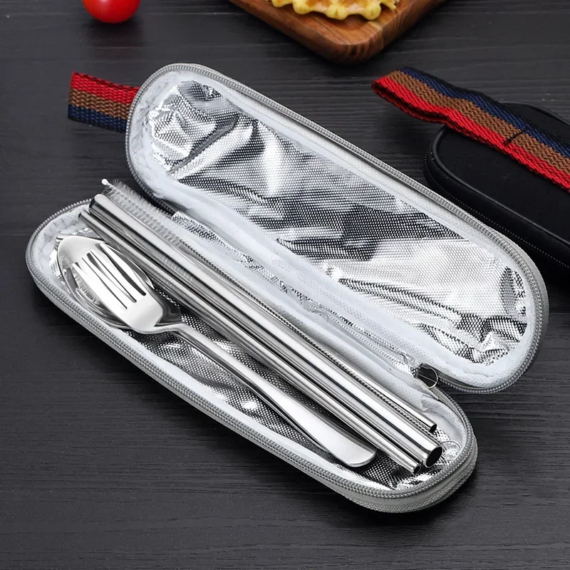 8Pcs/set Tableware Reusable Tr - đánh giá và giá Camping Cooking Knife Set
