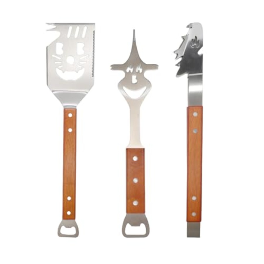 7 in 1 Stainless Steel BBQ Acc - đánh giá và giá Camping Cooking Tools