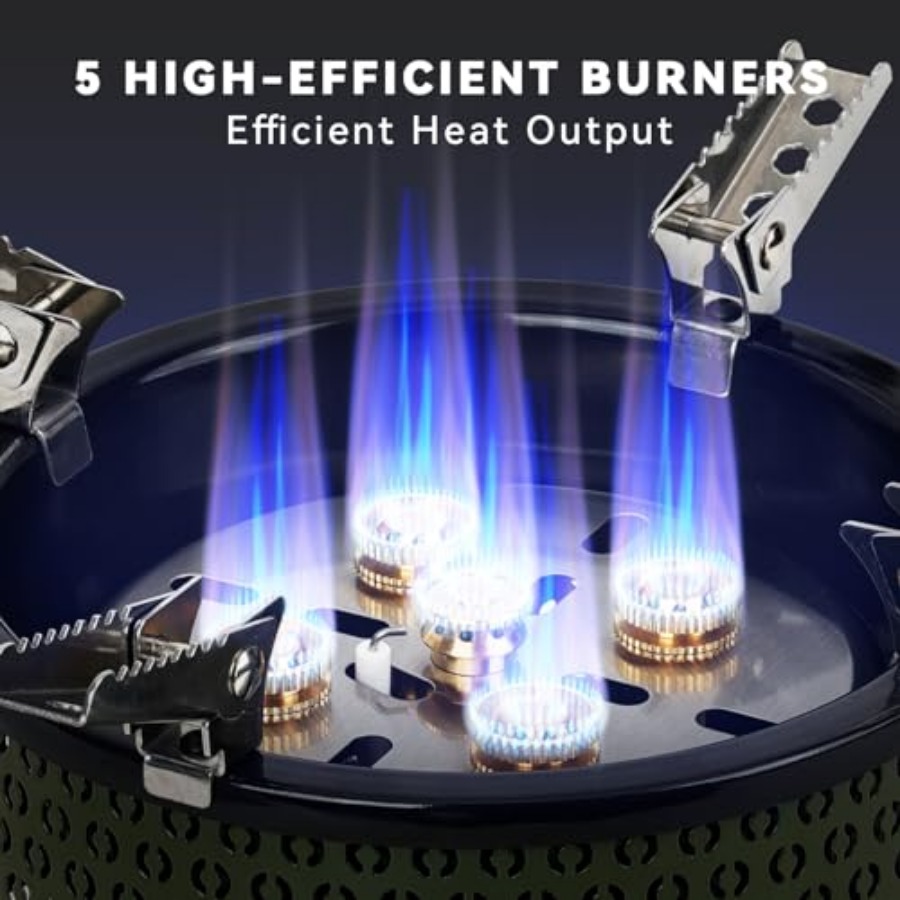 Portable Camping Gas Stove wit - đánh giá và giá Camping Cooking Propane