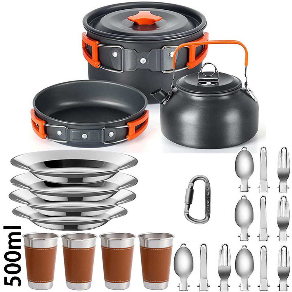 Outdoor camping cooking set, n - đánh giá và giá Camping Cooking Mesh