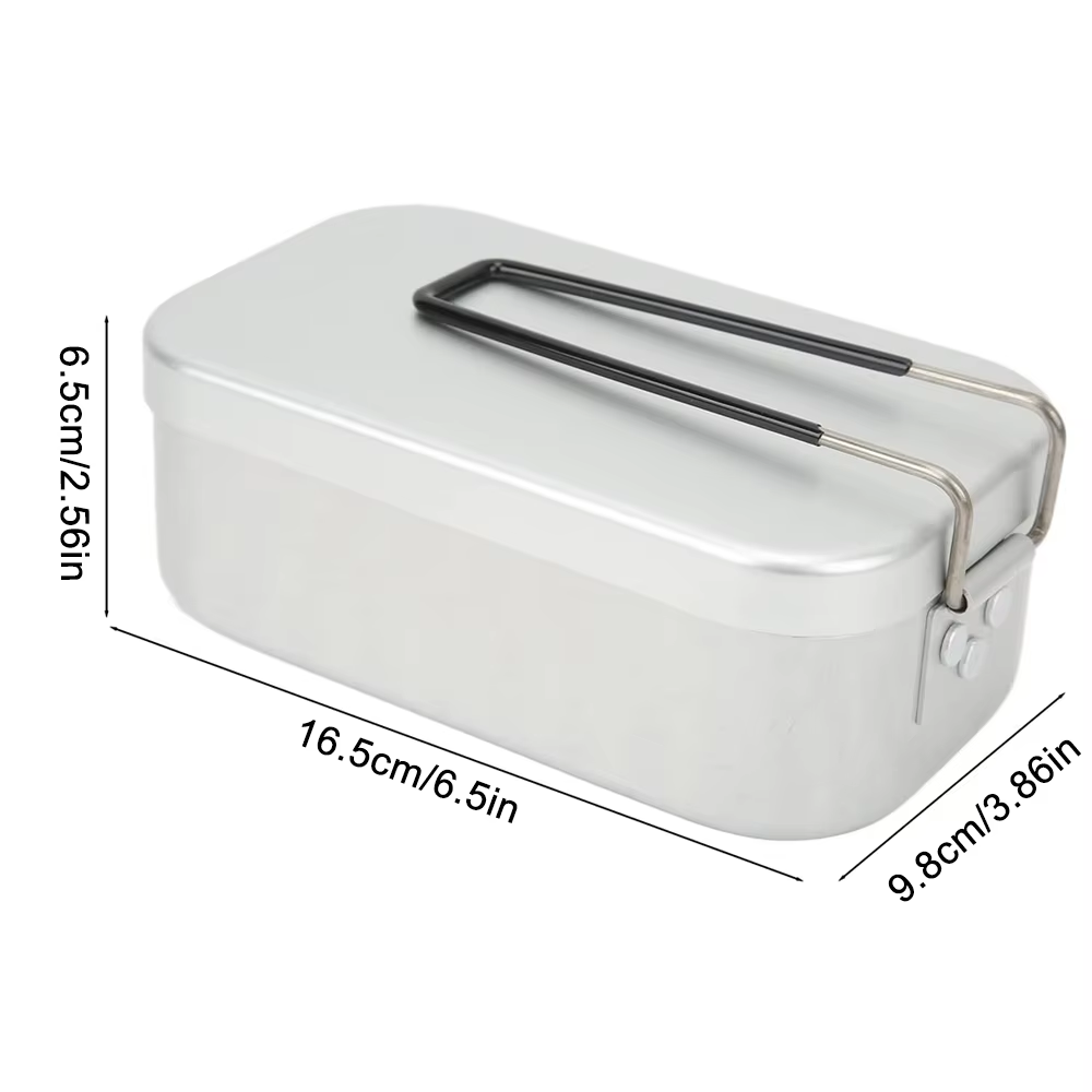 Foldable Bento Box Handle, Lun - đánh giá và giá Camping Outdoor Cooking Set